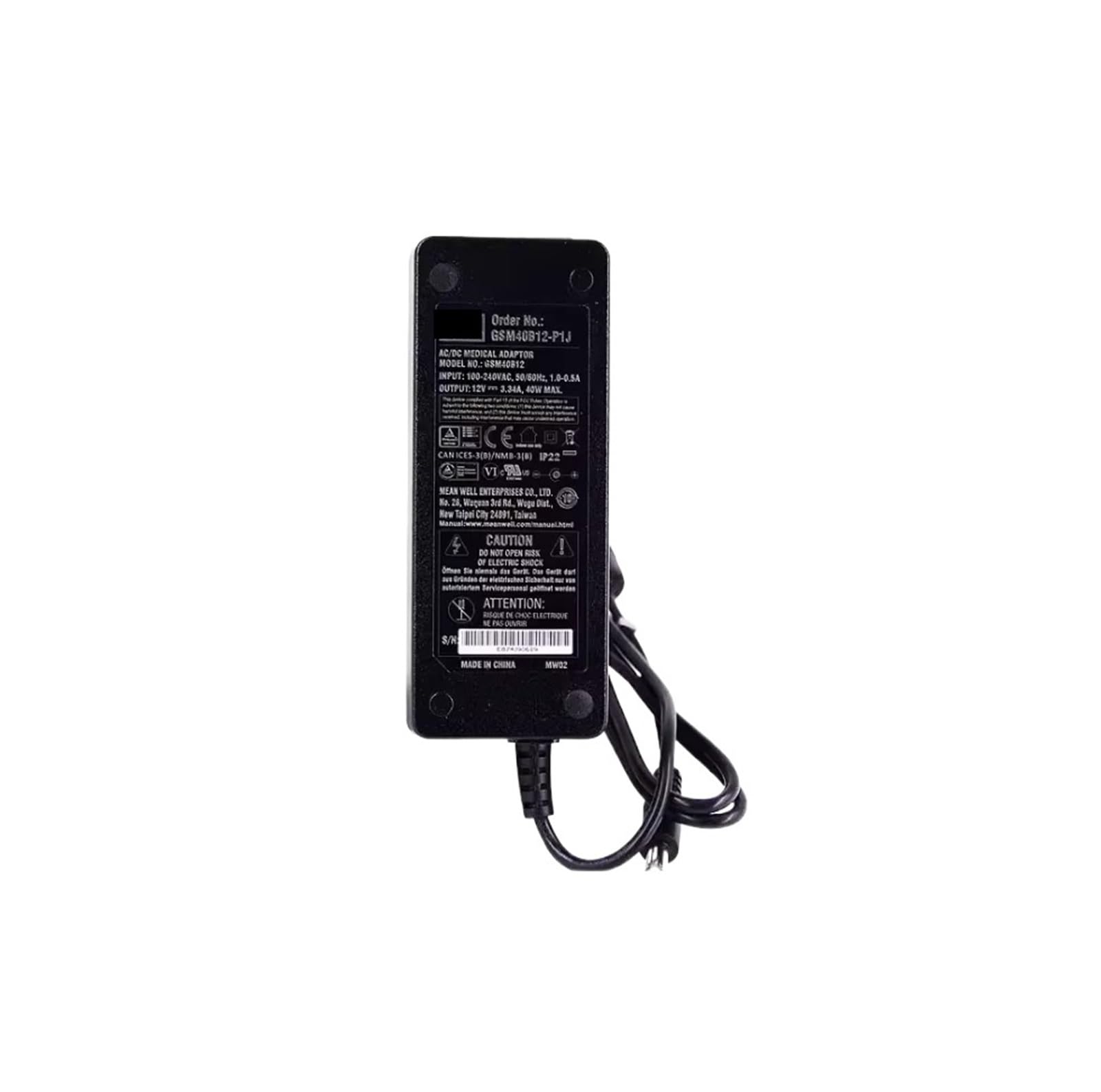 Adaptateur Secteur GSM40B 40W GSM40B05-P1J Alimentation 5V