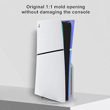 Vertical Stand for Pelidox PS5 Consoles - PlayStation 5 Slim Pro Base Accessories for PS5 Console Disc and Digital