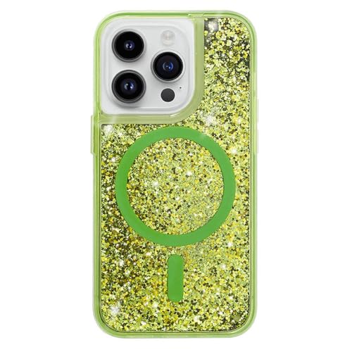 Coque paillettes néon iPhone 14 13 Pro Max pour illuminer vos soirées d'été
