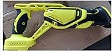 YEARTOP Akku Säbelsäge 21V Bürstenlos, 3500 RPM Tigersäge mit 2PCS 4000mAh Akku & Ladegerät, Werkzeugloser Blattwechsel Reciprosäge Set mit 8 Sägeblättern für Holz/Metall/PVC, für Baustelle & Garten