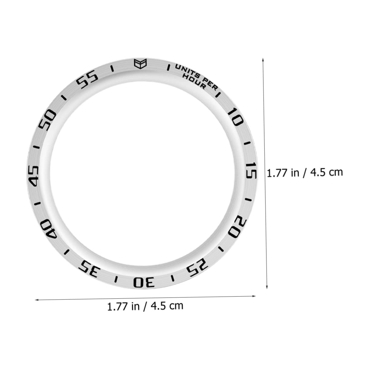 OSALADI 5pièces Montre Connectée Lunette Acier Inoxydable pour Watch Pro Anneau Bezel Pratique Et Durable avec Design Élégant