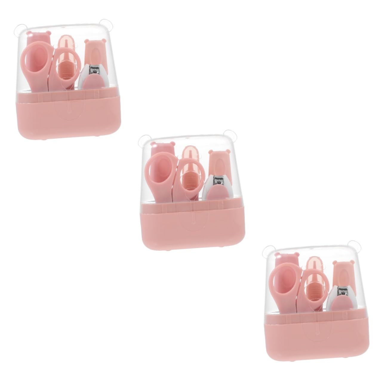 ibasenice 3 Set Forbicine Per Set Di Del Kit Manicure Grooming Kit Per Il Infantile Di Nail Grooming Kit Forbice