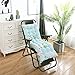 Coussin De Chaise Fauteuil De Relax De Jardin, Coussin De Chaise Longue, Coussin De Chaise Berçante,Inclinable À Dossier Haut (Taille: 152X48CM, sans Chaise),48X122CM