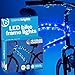 Brightz, Ltd. Cosmic Brightz LED Bicycle Frame Light, Blue