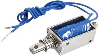 New Lon0167 DC 12V 1A Push Type Open Frame 10mm 0.08Kg Solenoid Electromagnet(DC 12V 1A Schiebetyp Offener Rahmen 10mm 0,08Kg Elektromagnet