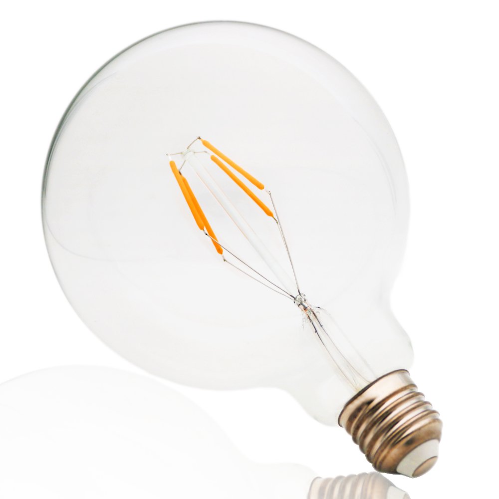 Edison żarówka LED w stylu retro E27 E27 AC 220 V LED C35 G45 A60 ST64 G80 G95 G125 Vintage G125 G125 E27 4.00 W 220,00 V