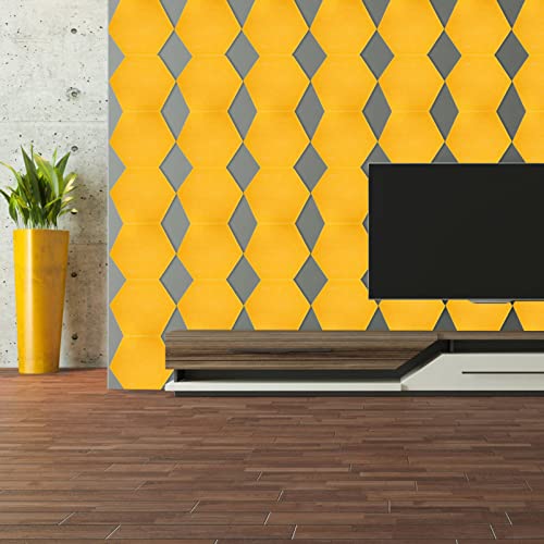 Paneles acústicos absorbentes de sonido 5 piezas BESTonZON para reducción de ruido y aislamiento para estudios y KTV miniatura 2