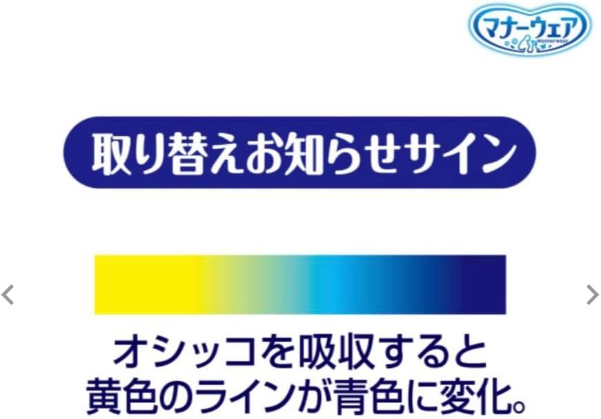 【まとめ品】マナーウェア 犬用おむつ 長時間快適オムツ 女の子用 Lサイズ中型犬用28枚x2袋