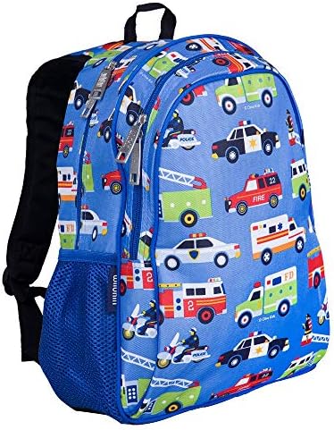 Wildkin 15-Inch Kids Backpack for Boys & Girls, Perfect for Early Elementary, Backpack for Kids Features Padded Back & Adjustable Strap, Ideal for School & Travel Backpacks (Heroes)