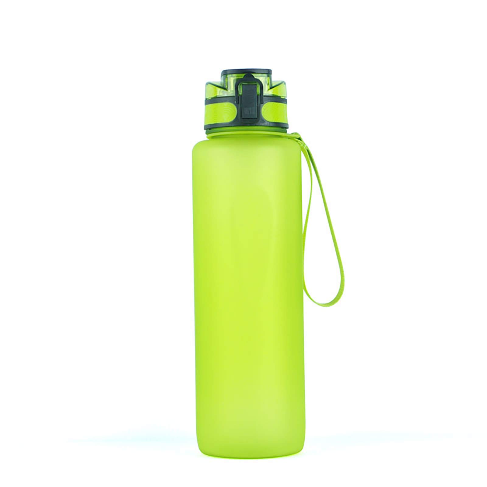 Bouteille d'eau de nettoyage avec paille sport pour le fitness