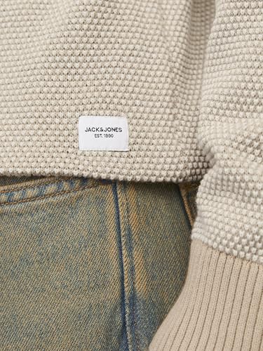 Pull en tricot Jack & Jones crème pour vos sorties urbaines - 5