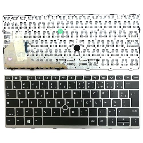 Clavier français AZERTY pour HP EliteBook 830 G5 G6 pièce de rechange