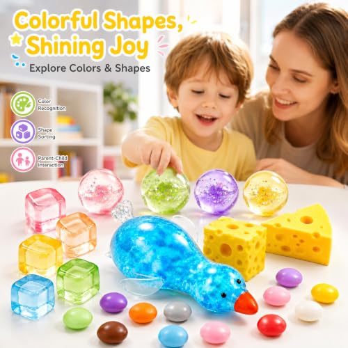 Calendrier de l'Avent Squishy de Noël avec Jouet Anti-Stress – vue 3