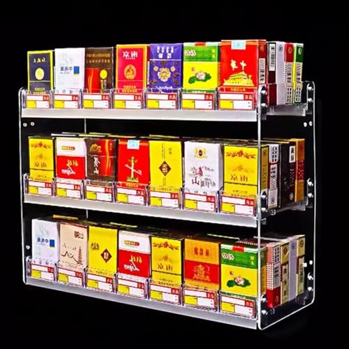 Distributeur de cigarettes et support d'affichage en acrylique pour tabac