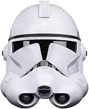 Star Wars Hasbro The Black Series, The Clone Wars, Casque électronique Premium de Clone Trooper Phase II, Article de Cosplay de Collection, dès 14 Ans, F3911, Multicolore - 1