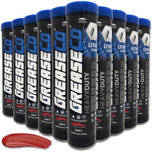 Red & Tacky Grease 10-Pack Cartridges