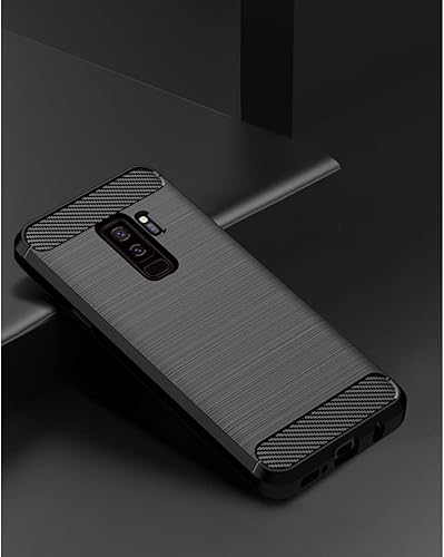 Miniatura 6 de Funda de teléfono para Galaxy S9+, Samsung S9 Plus G965U, fibra de carbono, a prueba de golpes, resistente a los arañazos, TPU suave, contraportada