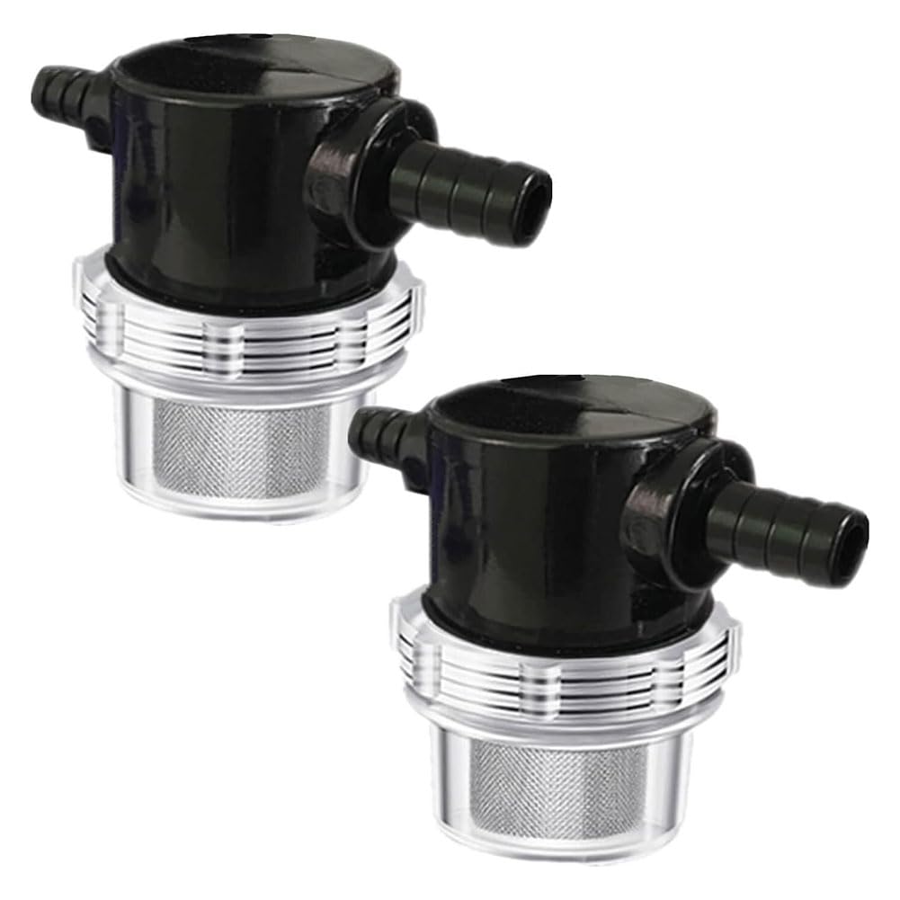 Osmond 1/2inch Water Pump Strainer,for 3/8inch Hose Barb in-Line Strainer,for Water Pump 12V Direct Current 80 PSI RV Campers