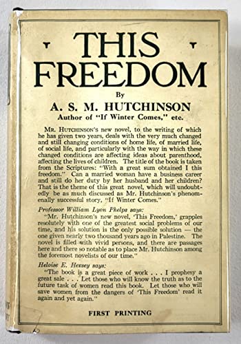 This freedom B0006EGZYU Book Cover