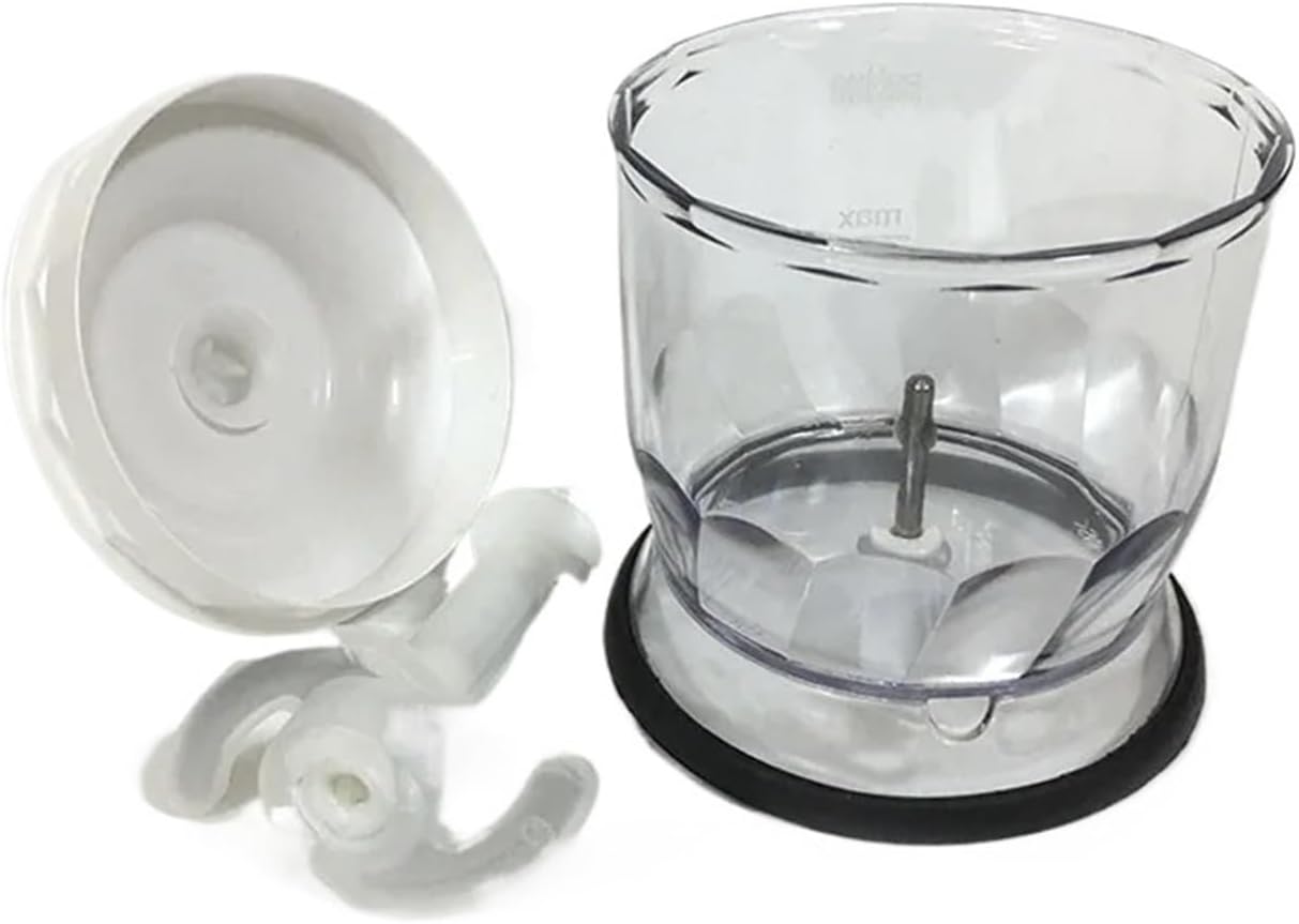1 Set 350ml Mixing Cup，Compatible For MQ5025 MQ525 MQ745 MQ505 MQ3000，Blender Knife Lid Parts