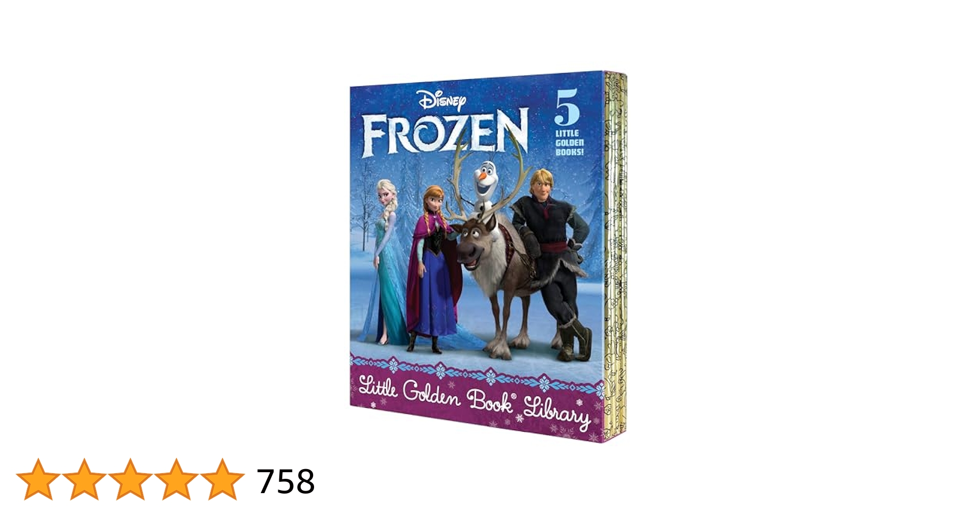 洋書 Disney Frozen a Little Golden Book Frozen (Little Golden Book): RH Disney, RH Disney