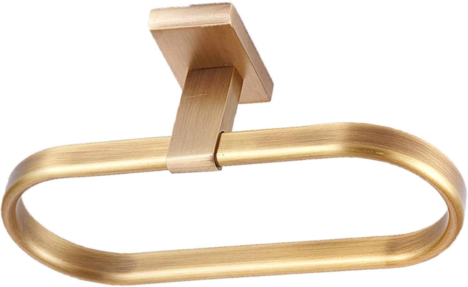 Hand Towel Holder Antique Retro Refined Copper Towel Ring Towel Rack Metal Pendant Hanging Bathroom Towel Hanging European