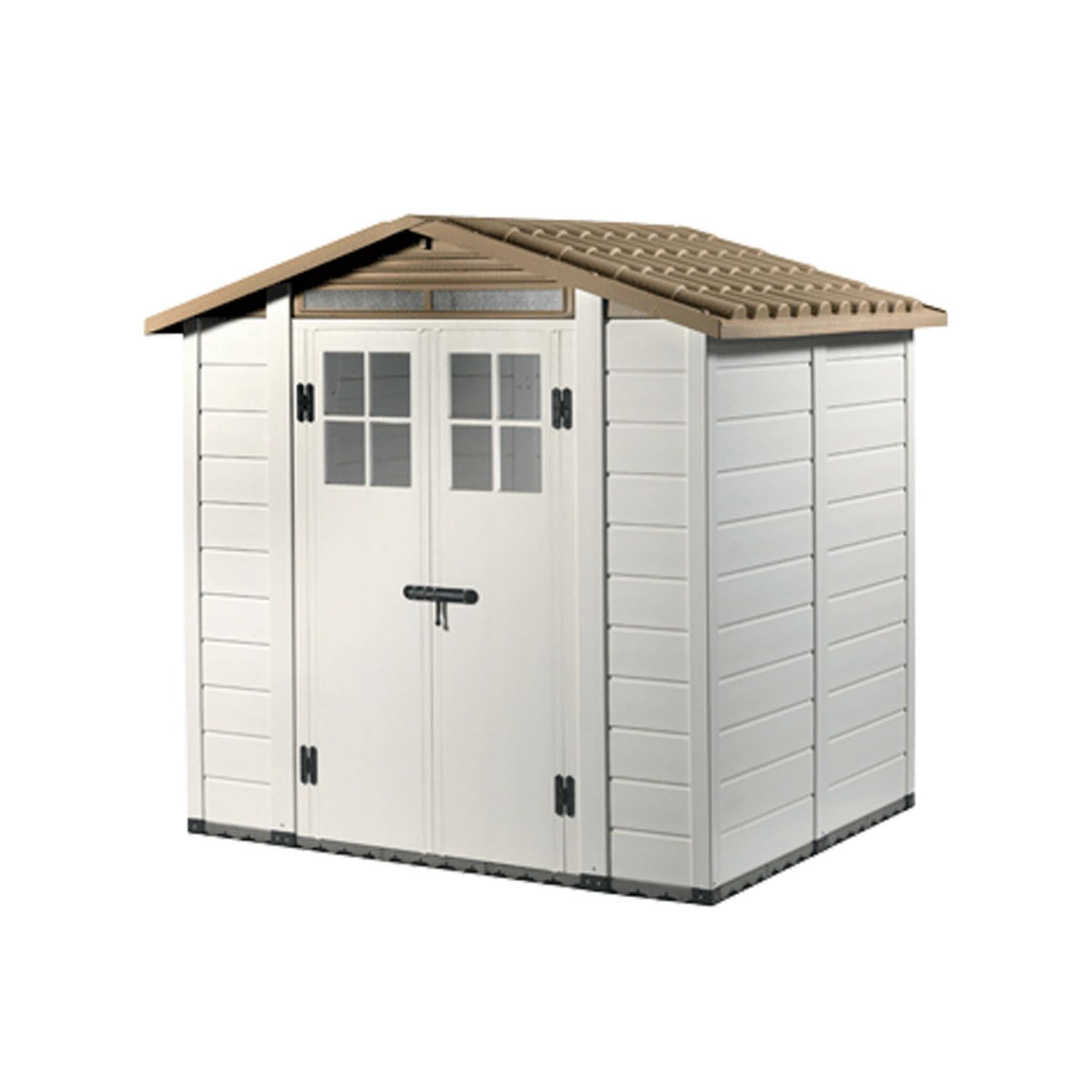 Tuscany Evo 200 Abri de jardin en PVC avec sol