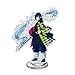 Produktbild GOTH Perhk Anime Demon Slayer: Kimetsu Nicht Yaiba Stehend Figur, Japanisches Anime Kawaii Acryl Schreibtisch Ständer Miniatur für Home Office Dekor, Geschenk für Anime Fans - H02, Normal