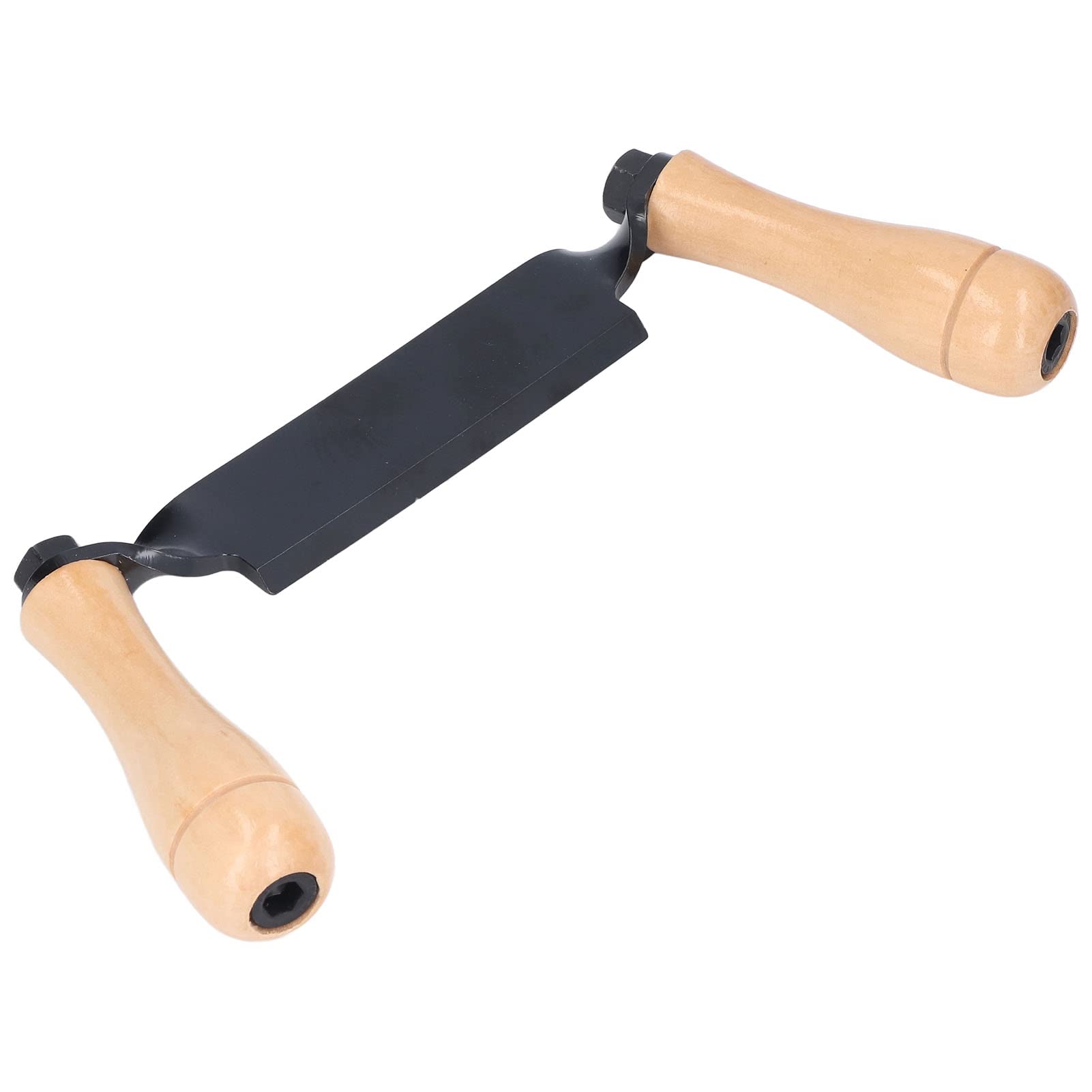 Gerades Ziehmesser Straight Draw Shave Tool 8 Zoll Holzbearbeitung Entrindungswerkzeug mit Holzgriff