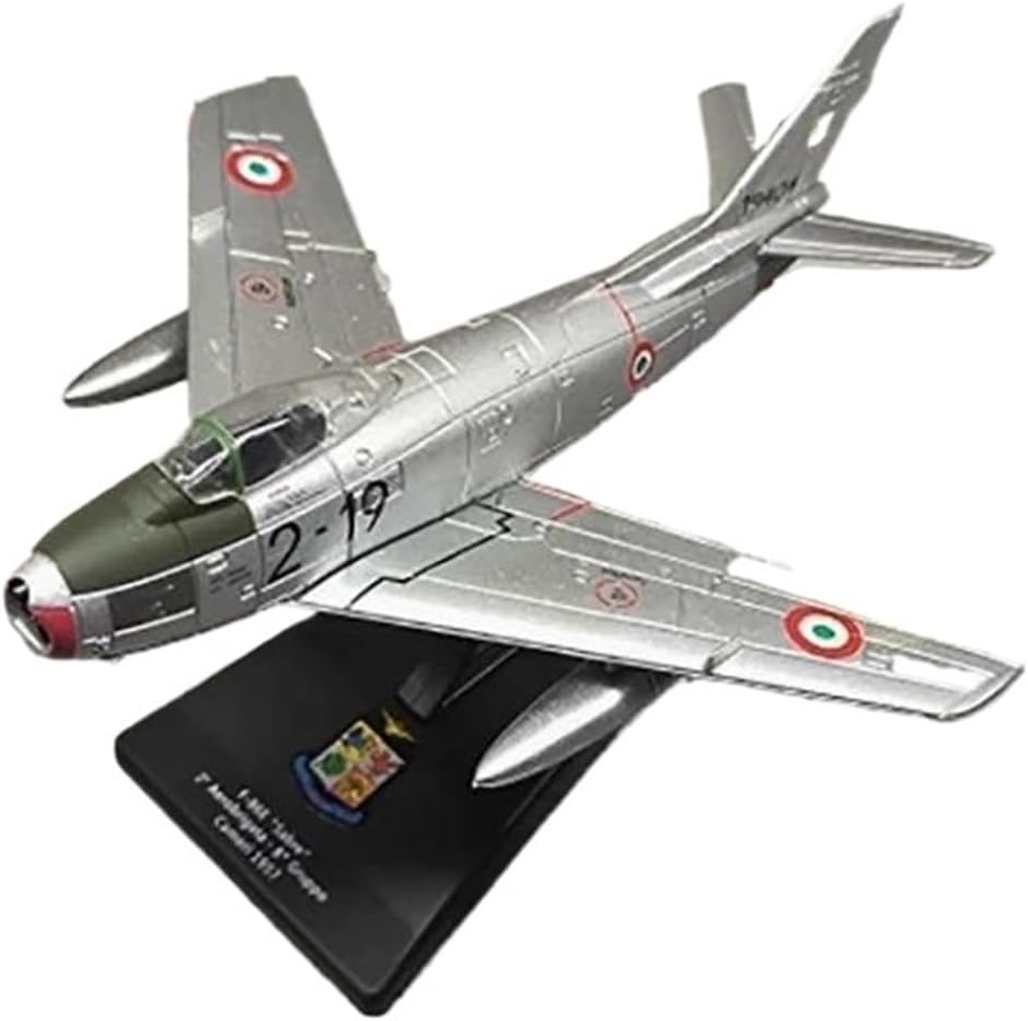Diecast Metal 1 100 Scale for F-86 F86 Sabre Fighter Alloy Model Decorati Toy for Military Collectors Edition Hobby Playgame Kit