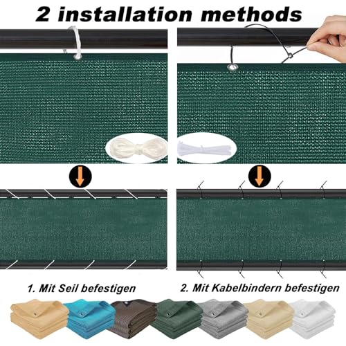 Brise vue anti regard pour stopper le vis-à-vis sur le balcon - 8
