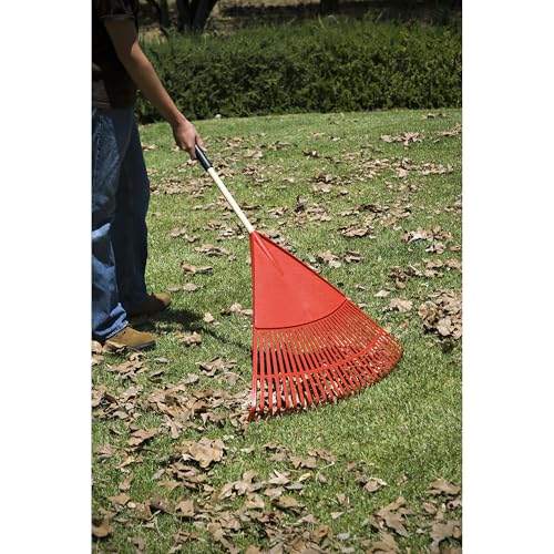 Corona Clipper rastrillo de 24 pulgadas con mango de madera miniatura 3