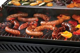 Napoleon Rogue PRO 625 Propane Gas Grill with Infrared Side Burner, Black, Durable 6-Burner Backyard Grill