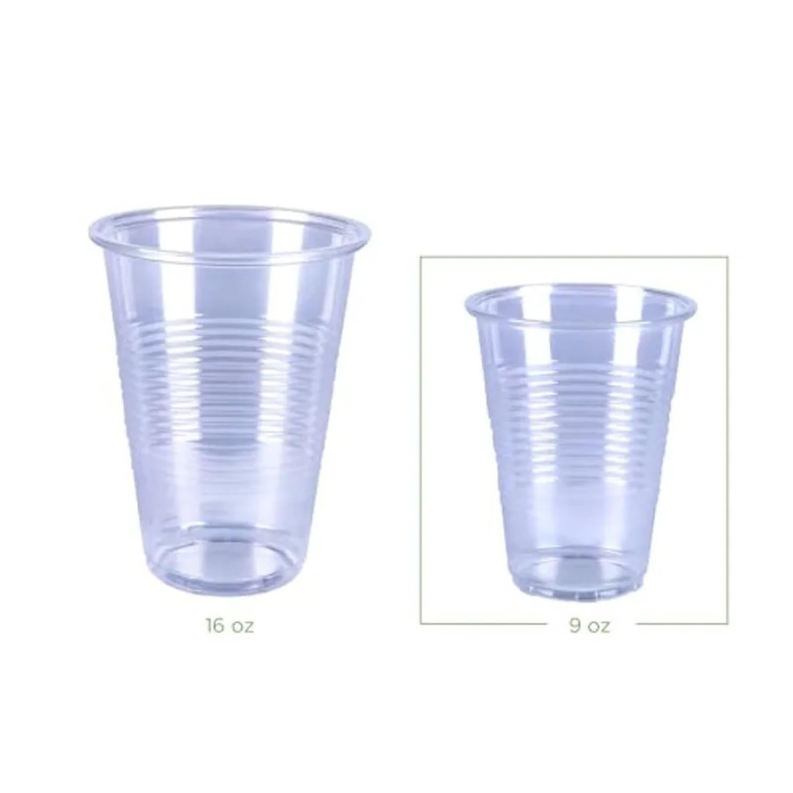 100 kleine transparente Plastikbecher für Party & mehr | Kalte Kaffeetassen, Kaltgetränkebecher for Partys, Veranstaltungen im Freien, Cafés