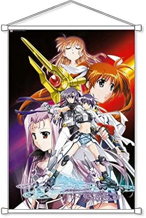 Amazon 魔法少女リリカルなのは B2タペストリー ルーテシア アルピーノ ギンガ ナカジマ スバル ナカジマ フェイト テスタロッサ 高町 なのは 728mm X 515mm アニメ 萌えグッズ 通販