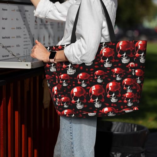 Sac imperméable pour protéger vos affaires motif squelette rouge - 7