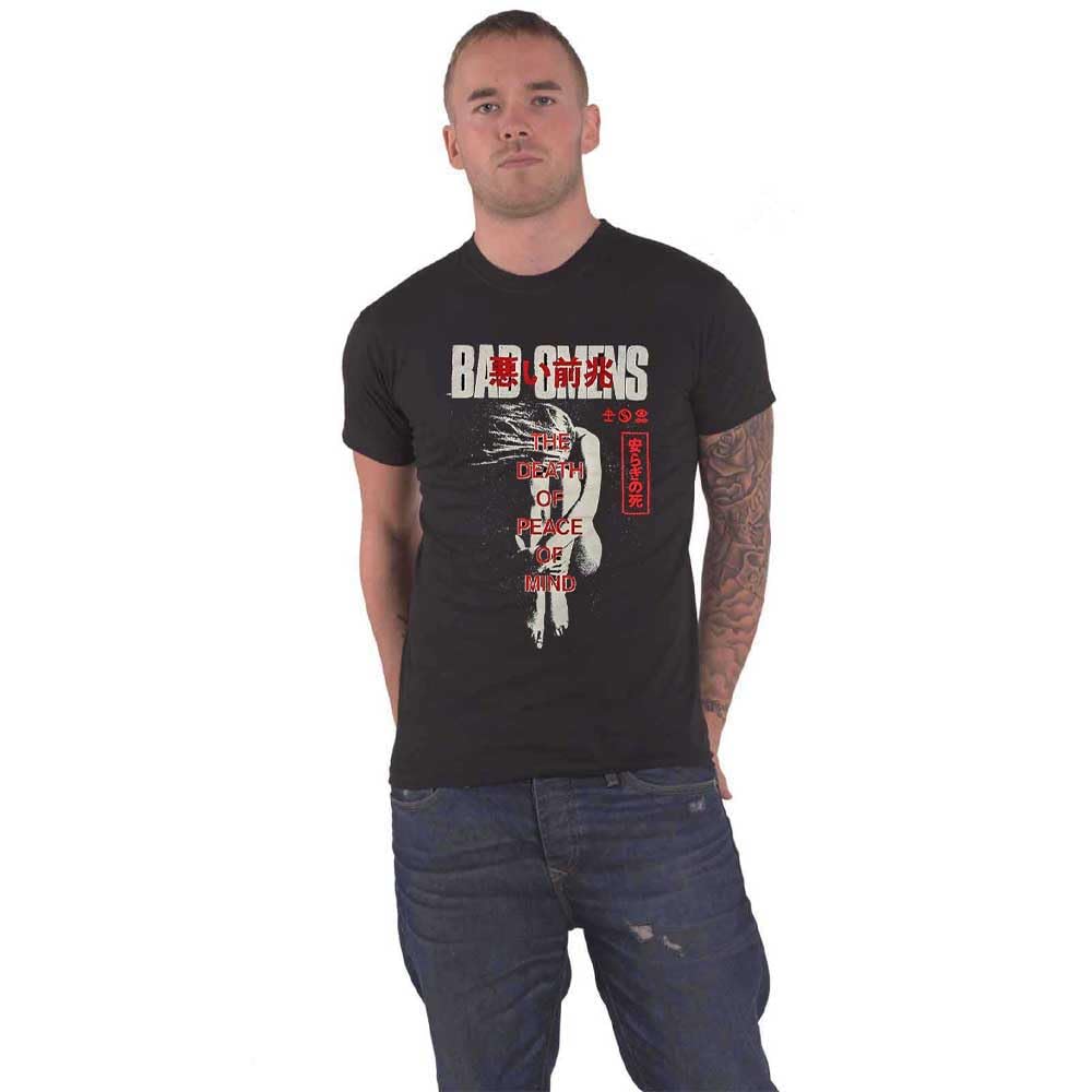 Rock Off Officially Licensed Products Unisex Bad Omens 'Take Me' (Black) T-Shirt T-Shirt (Pack of 1)