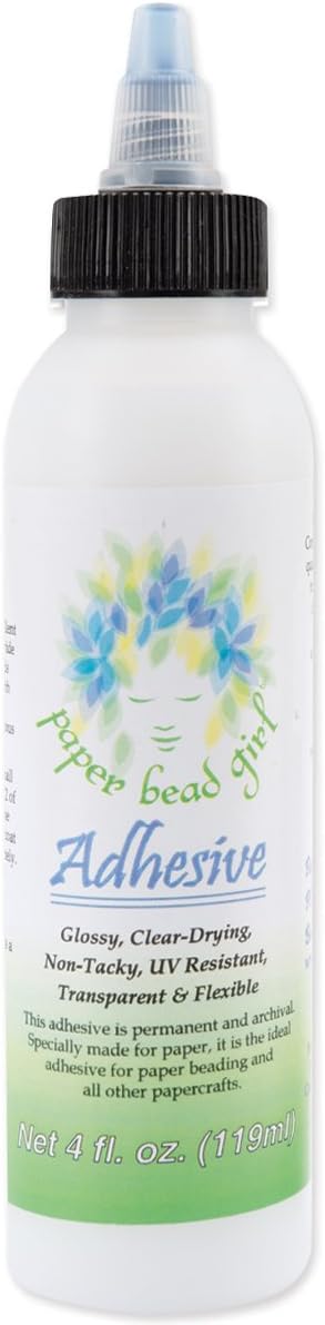 Forrest Gold Paper Bead Girl Adhesive Sealer, 4-Ounce