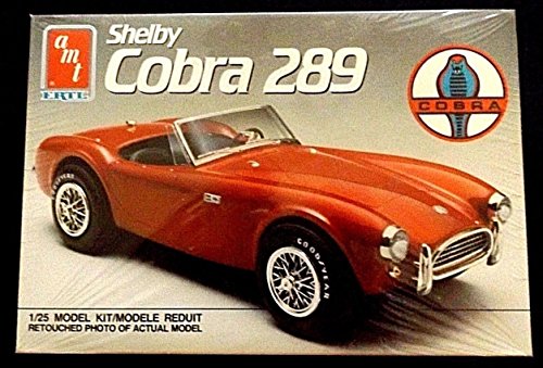 AMT 1963 Shelby Cobra 289 1/25 Vintage 1989 Model Kit