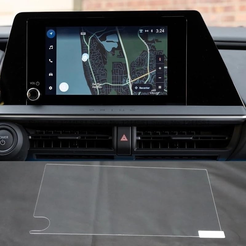 Protecteur écran verre trempé Prius 2023 film de navigation voiture accessoires auto LE XLE