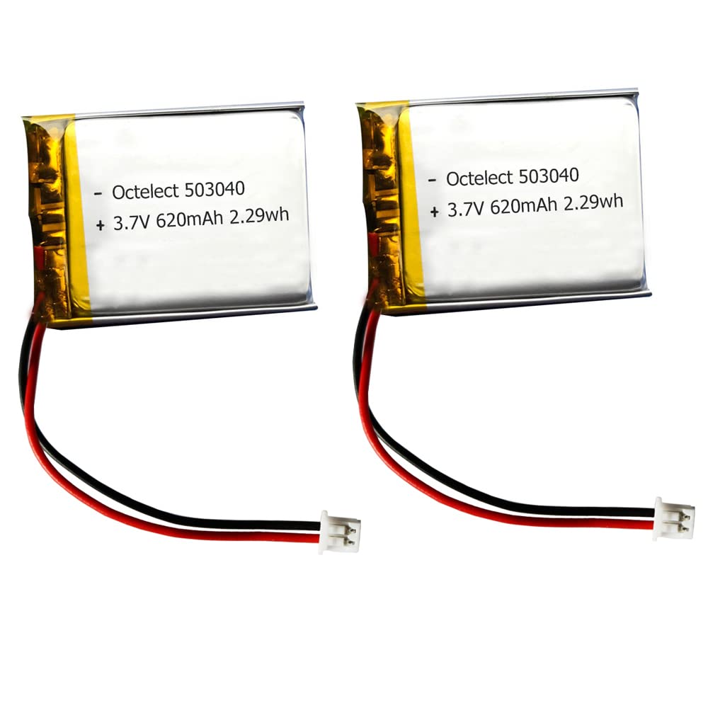 Batteria Vhbw 503040 620mAh 3,7V Li-Po &ndash; Nuova, 1 Cella, 2,3 Wh, Per Vari Dispositivi