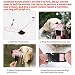 HEELE Hund Maulkorb, Maulkörb für Hunde, Weiche Nylon Drucken Maulkorb Air Mesh Atmungsaktiv Einstellbar Schleife Muster Haustiere Maulkörbe für Kleine Mittlere Große Hunde, Pinke Blume, XS