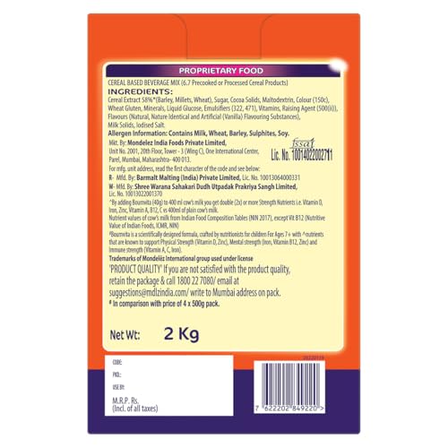 Image of Bournvita Chocolate Nutrition Drink, 2 Kg