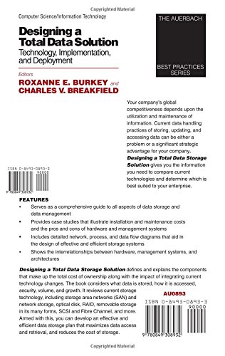 Designing a Total Data Solution: Technology, Implementation, and Deployment      1st Edition