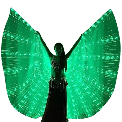 Costume danse orientale ailes DEL femmes adultes tenue Halloween rave fête vacances