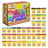 Play-Doh Megapack de 36 Botes de Plastilina No Tóxica de 84 Gramos de Colores Surtidos, Juguetes Infantiles, Manualidades, Niñas y Niños a partir de 2 Años