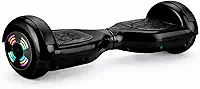 Hoverboard Skate Elétrico 6.5" com Bolsa Led Bluetooth Preto Brinovar
