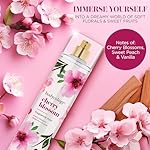 Bodycology Long-Lasting Fragrance Body Mist, Cherry Blossom, 8 fl oz - Image 2