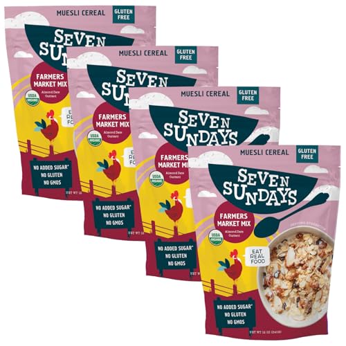 Seven Sundays Farmers Market Muesli Cereal, Almond Date Currant