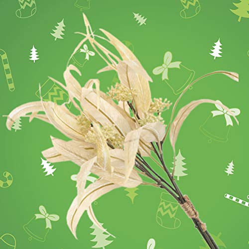 Fake Plant 1 Bundle Fake Eucalyptus Branch Decor Artificial Plants Ornament For Home Wedding Dorm Office (5Pcs/ Bundle, Beige) For Home/Wall/Room Decorations Home Decor #TOP3